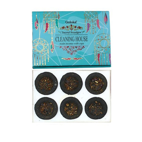 Goloka Resin Incense Cups
