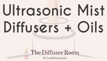 Ultrasonic Mist Diffusers + Oils